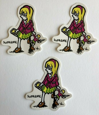 Supreme Suzie Switchblade Sticker 100% Authentic SS19 Season