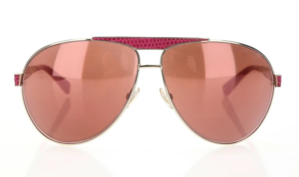 Gafas de sol JIMMY CHOO DOMINIQUE/S rosa dorado claro con lentes espejadas rosa 64 mm Foto 2 de 4