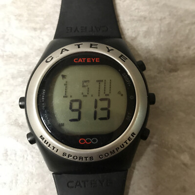 Montre CatEye Multi Sports Avec Cardio Ceinture – Modèle MSC-HR20, Idéale Pour Le Cyclisme