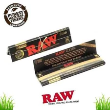 Raw Black King Size Classic Rolling Papers 1 Pack Discounts* *USA SHIPPED*