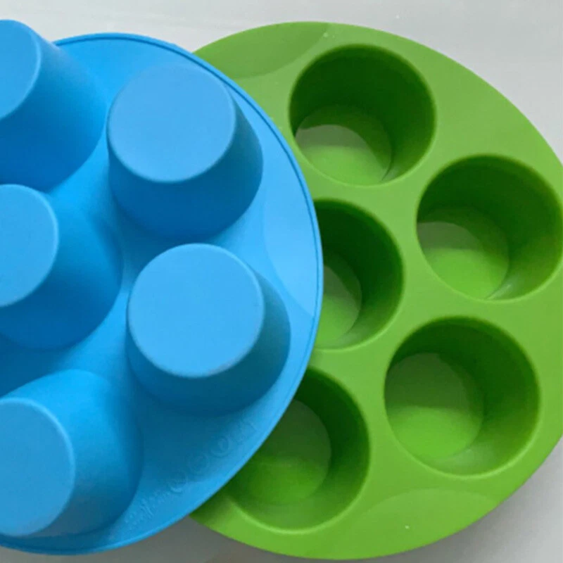 Air Fryer Silicone Pot Baking Basket Oven Muffin Cup Cake Mold Tray Microwavable