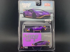 Mini GT Lamborghini Huracán STO Viola Pasifae MGT00746 1/64