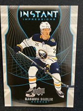 20-21 UD Series 1 Hockey Instant Impressions II-11 Rasmus Dahlin