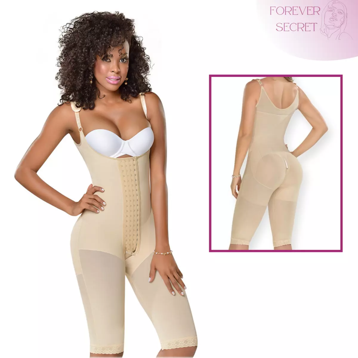 Fajas Colombian Postpartum Surgical Zipper Tummy Control Shapewear