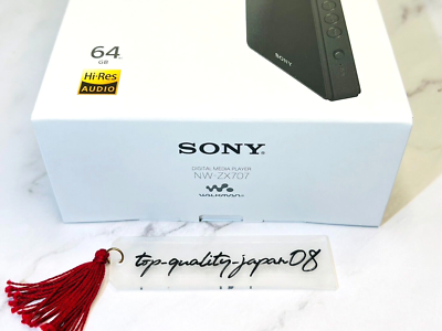 SONY NW-ZX707 WALKMAN 64GB Hi-Res Audio Player Black English OK