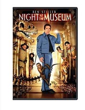 Night at the Museum DVD Full Screen Ben Stiller Ricky Gervais Robin Williams