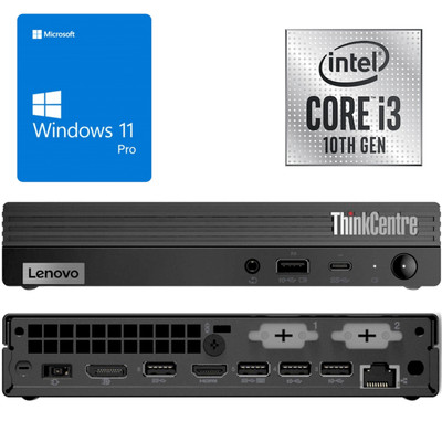 Lenovo ThinkCentre M80q i3-10100T (WLAN) 8/16/32GB - 0/256/512/1024GB Windows 11