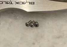 Stainless Steel Torx Screws For Cold Steel Black Talon 2 Knife Pocket Clip 3pcs