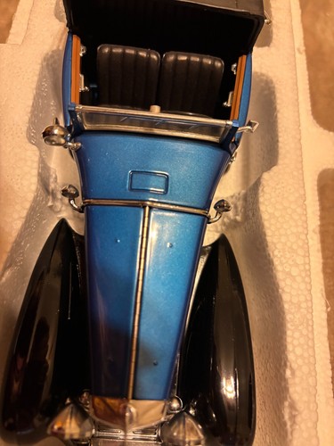 RARE 1933 Duesenberg Model J, Victoria Coupe Greta Garbo Franklin Mint, W/ box - Picture 5 of 9