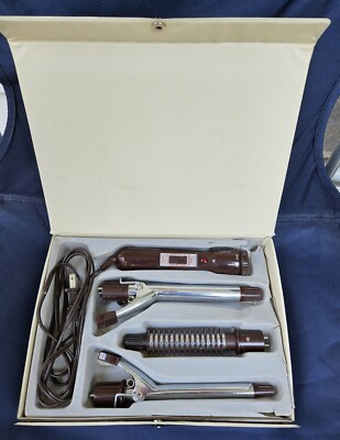 Curling Iron Vidal Sassoon Professional Brush Set 3 n 1 Travel Kit