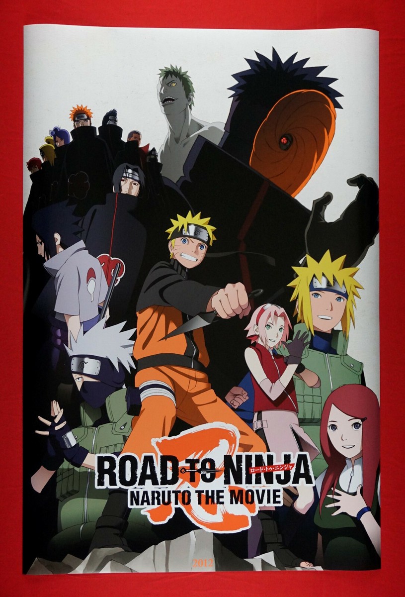 Road to Ninja Naruto The Movie 2012 Manga Anime Art Poster 24X36