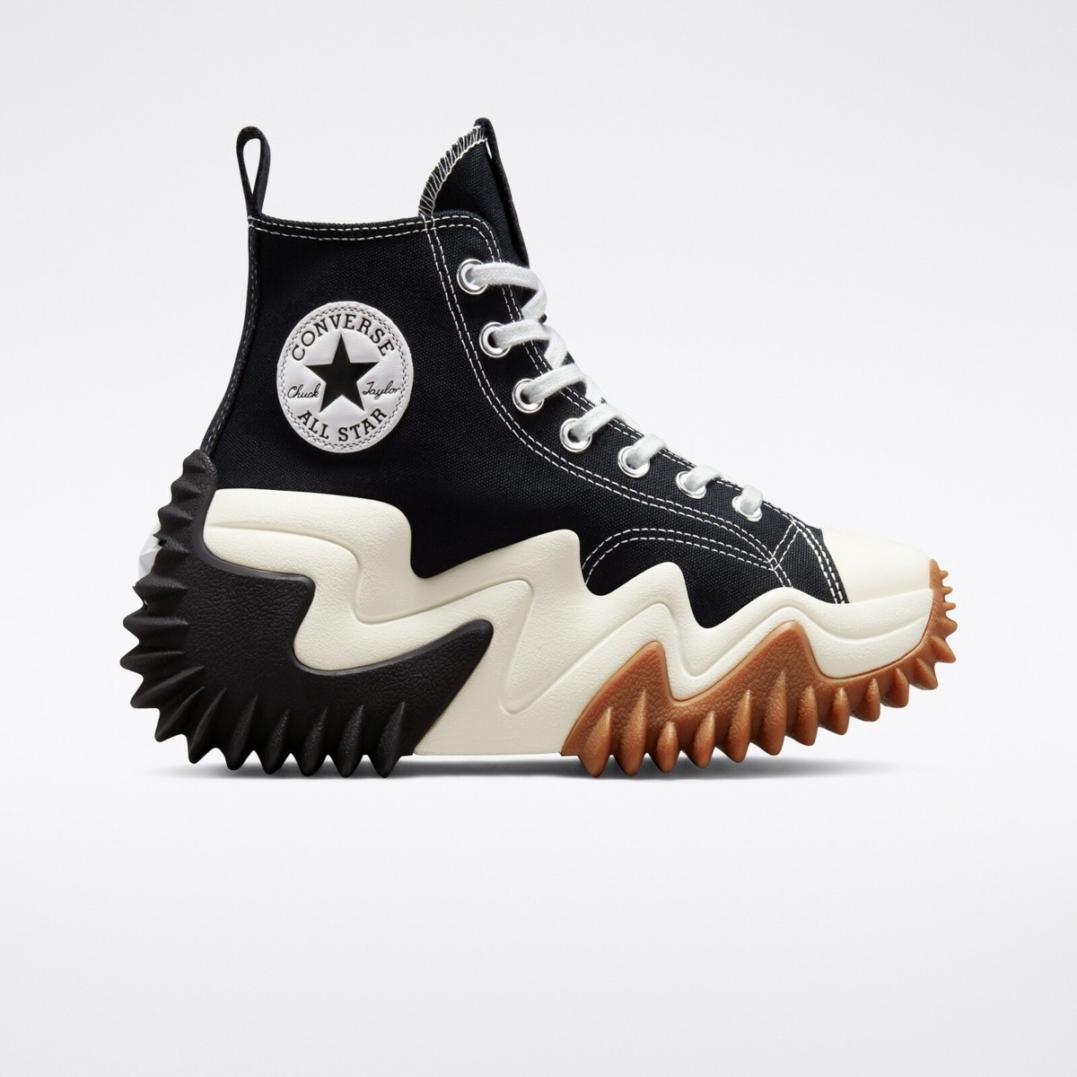 Converse Run Star Motion Shoes Men's High Sneakers Black Converse Run Star Motion Shoes Men's High Sneakers Black