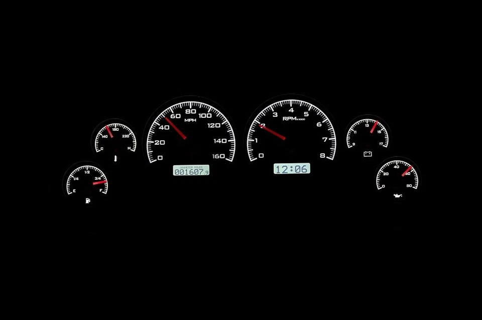 Аналоговая система указателей приборной панели Dakota Digital 1994-2004 Ford Mustang VHX-94F-MUS-K-W - Изображение 3 из 4