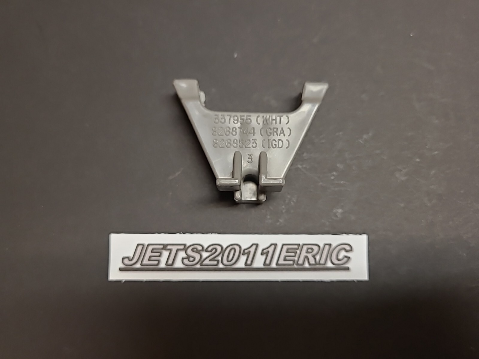 Kitchenaid Dishwasher Tine Pivot Clip WPW10078227 ; W10078227 ; 8268744