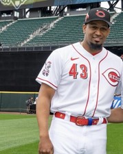 2023 ALL-STAR GAME ALEXIS DIAZ 8x10 PHOTO CINCINNATI REDS