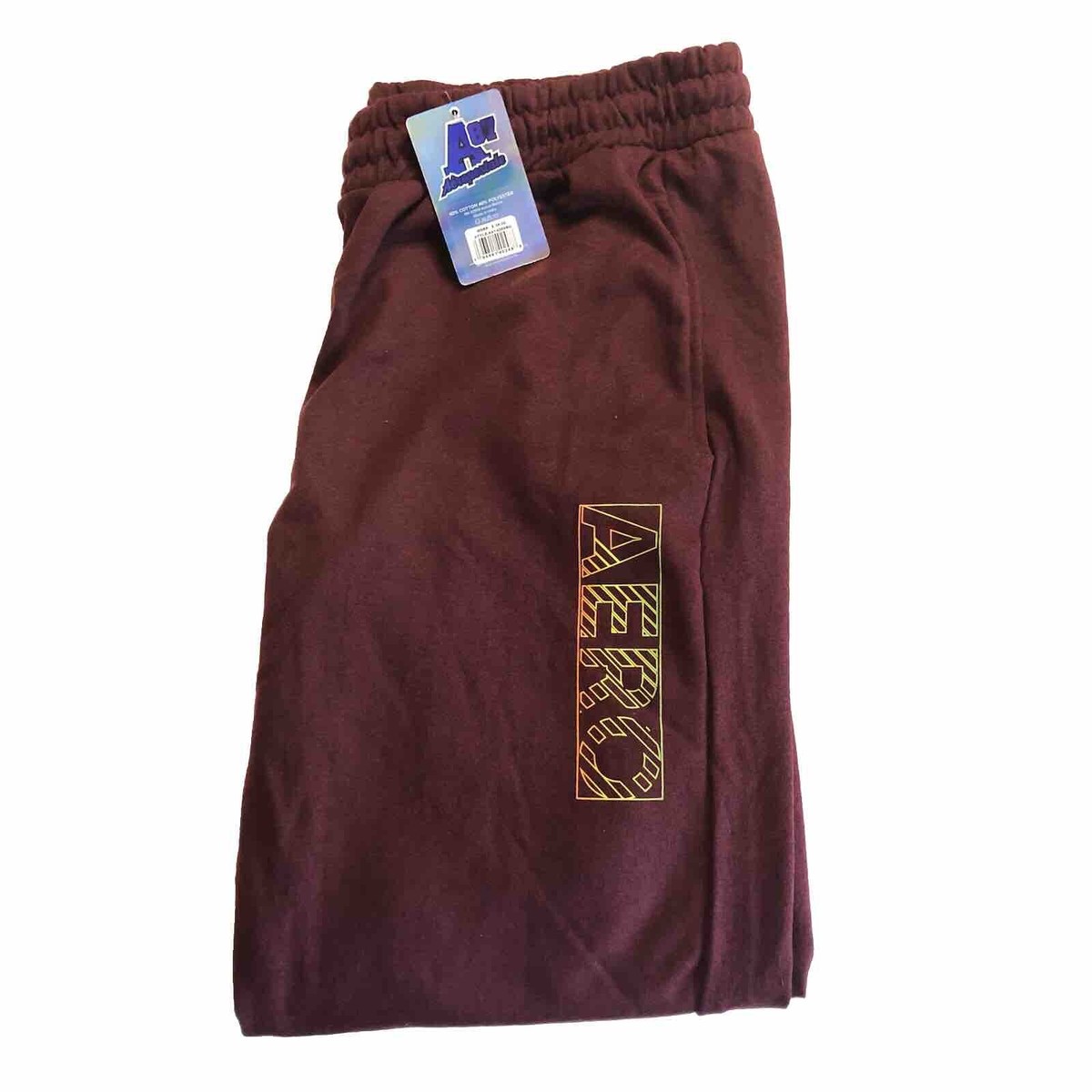 Mens Jogger Pants Aeropostale COMFORTABLE Pockets XL Maroon