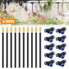 DIY Bending Universal Spray Kit Garden Watering Irrigation Patio Misting Cooling