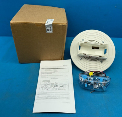 Simplex 0743260 Ceiling Mount White Speaker Strobe Fire Alarm System
