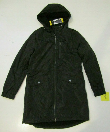 Lucky Brand Black Faux Fur Lined Hooded 