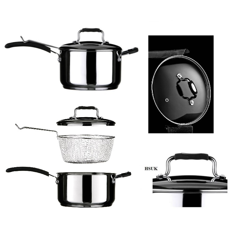 Premier Housewares Tenzo Chip Pan 22cm Stainless Steel for sale online ...