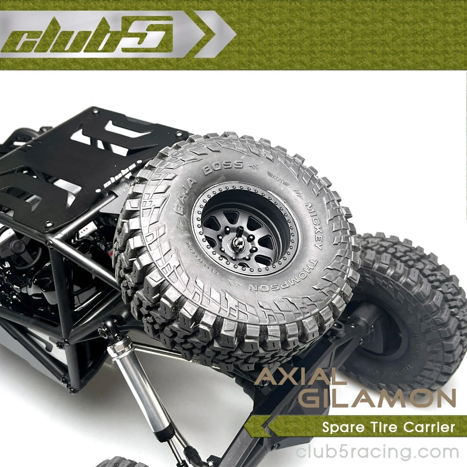 Spare Tire Bracket for Axial AXP8 Gilamon - Image 2 of 4