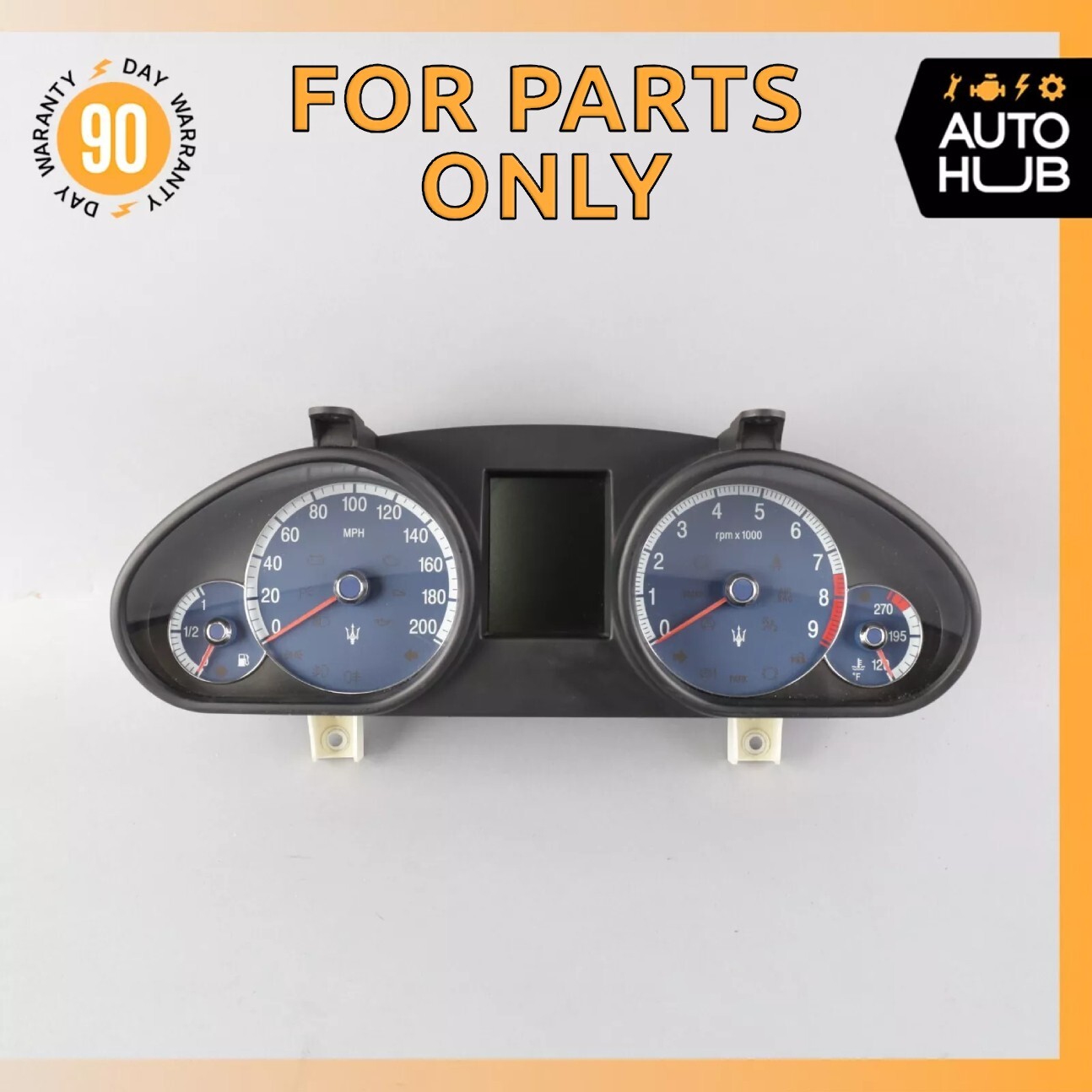 04-08 Maserati Quattroporte M139 4.2L Instrument Cluster Speedometer FOR PARTS