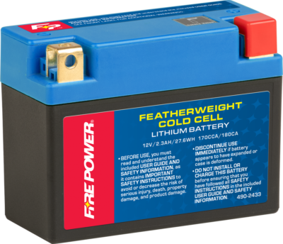FIRE POWER 170CCA Featherweight Lithium Battery for 21-25 HONDA