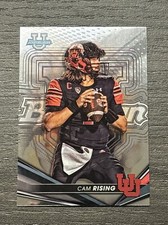 2022-23 Bowman's Best University #86 Cam Rising Utah Utes