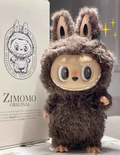 100 % authentische Pop Mart Labubu ZIMOMO THE MONSTERS I FOUND YOU 58 cm Vinyl Puppe - Bild 2 von 2