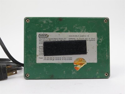 Vintage MXR MX-118 Analog Delay - Vintage Guitar Effect Pedal | eBay