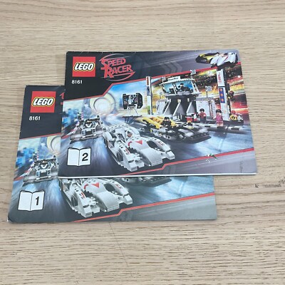 LEGO® - Speed Racer - Cruncher Block & Racer X - 8160 - INSTRUCTION ...