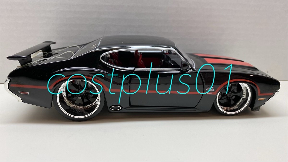 JADA BTM 1970 OLDSMOBILE 442 BLACK 1:24 | eBay