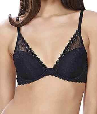 B.Tempt'd B.Enticing BH schwarz Gr. 32B Bügel gepolstert Kontur Wacoal 953237
