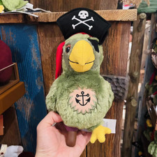 Genuine Shanghai Disney Parks Pirates of the Caribbean Parrot Plush Toy Doll
