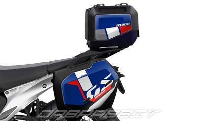 Graphic kit for BMW R 1300 GS VARIO Laggege (PANNIER CASE) Decal Kit (TROPHY)