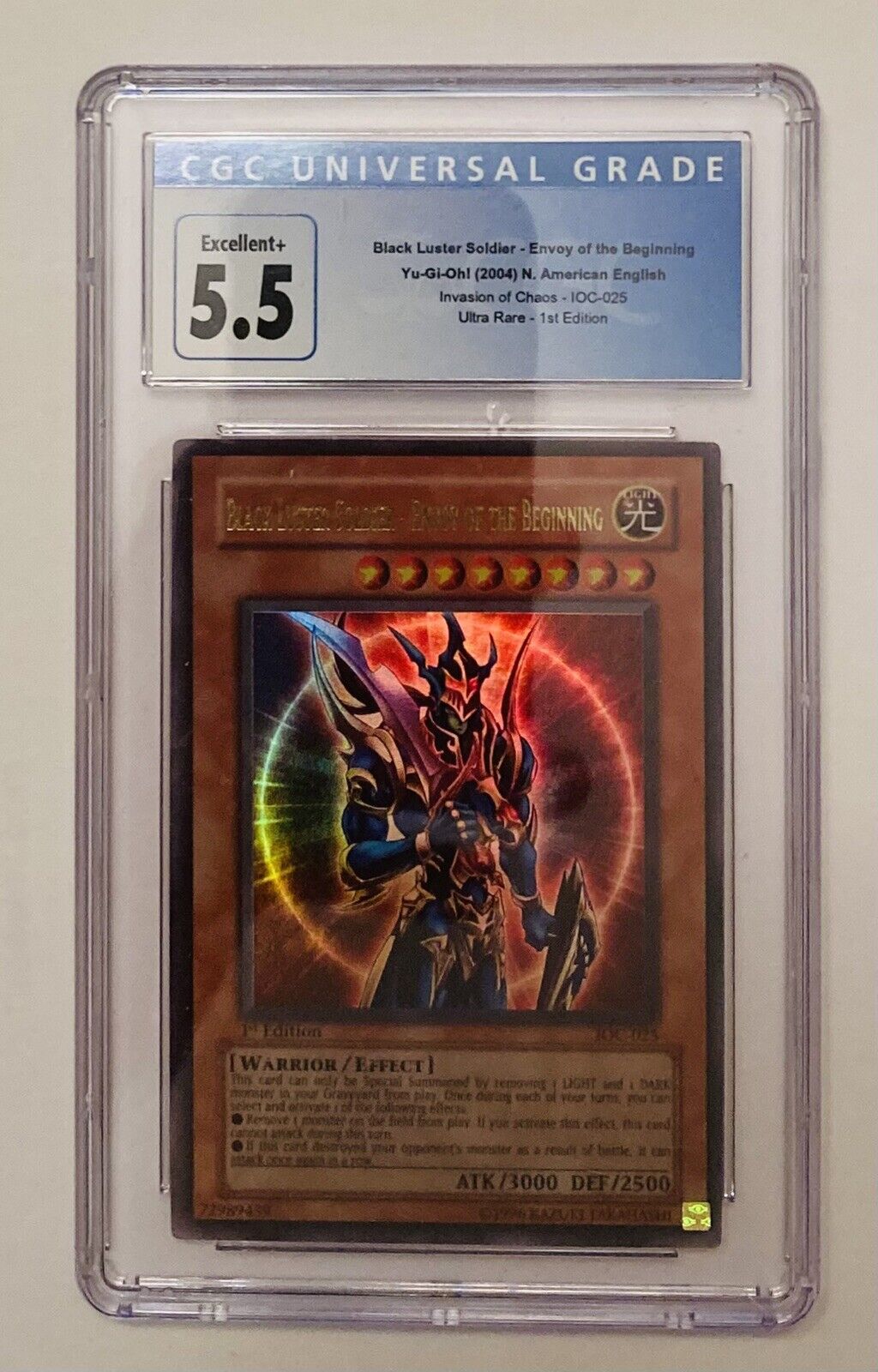 Black Luster Soldier - Envoy of the Beginning Yugioh Special & Deluxe  Editions, Yu-Gi-Oh!