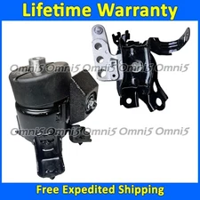 K4145 Front & Right Motor Mount Set 2x For 2020-2024 Toyota Highlander 2.5L FHEV