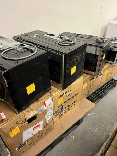 Microwaves over the range, a lot of different models, stainless steel, white - Image 2 of 2