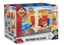 fireman sam deluxe fire station playset