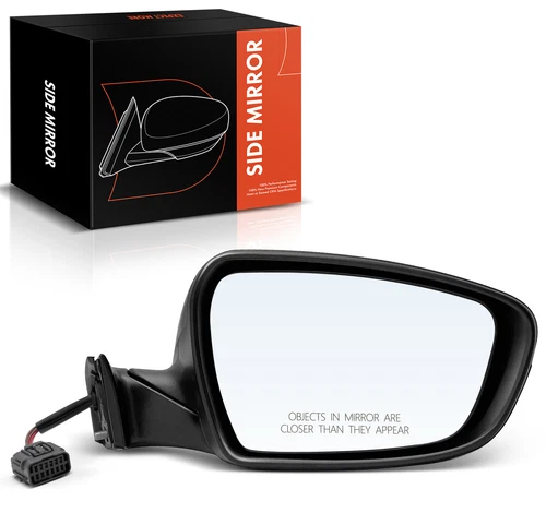 Passenger Side Power Mirror Heated Signal Smooth for Kia Forte 2017-2018 Sedan