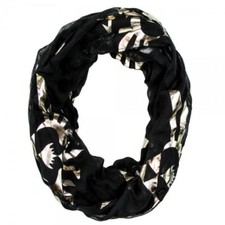 Zelda Skyward Sword Gold Print Logo Infinity Viscose Scarf - Official Bioworld