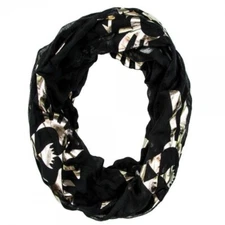 Zelda Skyward Sword Gold Print Logo Infinity Viscose Scarf - Official Bioworld