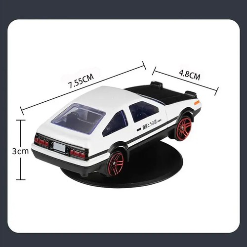 2pz Ornamenti Rotanti Drift Auto Cruscotto Tornitura AE86 Racing Model Decor - Foto 6 di 7