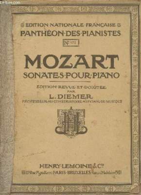 Französische Nationalausgabe, Pantheon der Pianisten Nr. 972 - Mozar