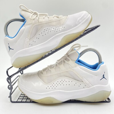 Nike Air Jordan 11 Comfort Low Weiß Blau Turnschuhe Größe UK 4,5 Damen CZ0907-100