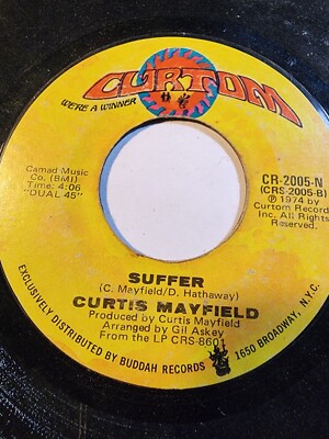 Curtis Mayfield - Sweet Exorcist / Suffer -Buddah VG F187 | eBay