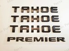 <!--F#f_0-->4PCS Matte Black TAHOE PREMIER EMBLEM Letter Fit for 07-20 Chevrolet Tahoe<!--F/-->