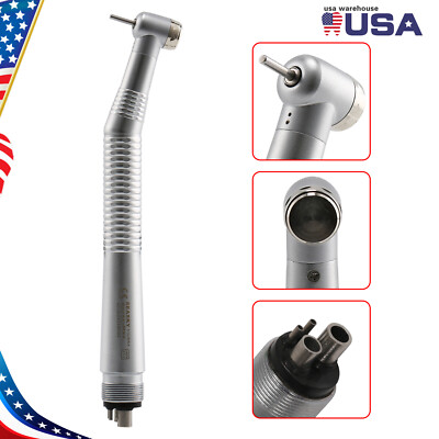 10X SANDENT NSK Style Dental High Speed Turbine Handpiece Push Button 4 Hole ns