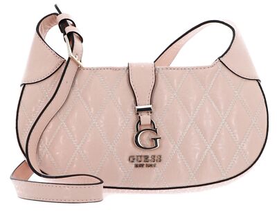 GUESS Adi Convertible Xbody Top Bag Umhängetasche Tasche Light Peach lachsfarben