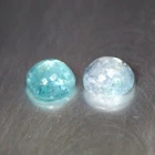 3.37CT 7MM (2pcs) 100% NATURAL COPPER BEARING PARAIBA TOURMALINE LOOSE GEMSTONE